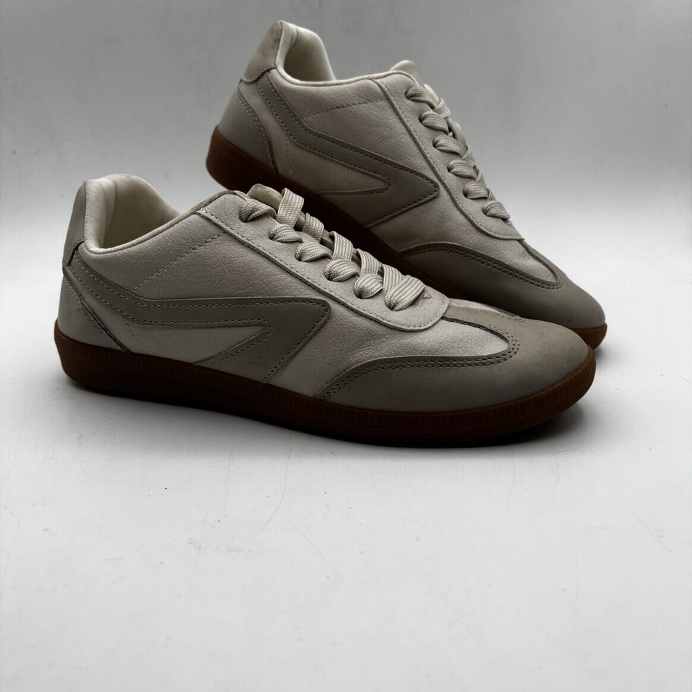 Dolce Vita Notice Women's Fashion Sneakers Ivory Multi Nylon Size 7